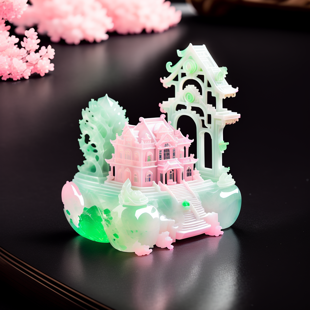 00049-2798369650-a (pink jadeite_1.3, transparent_1.3) villa, building model, , jadeitecarvingcd with (pink theme_1.3), no humans, high quality,.png